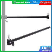 vonjean | Km-892L Lighting Extension Arm Long Extension Rod 50cm (for Studio Vlog Camera Action Cam