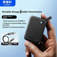 ORICO | Compact Portable Mobile SSD 512GB High-Speed 5Gbps USB Type C External Solid State Drive for iPhone Android Xiaomi Compatible Easy Installation