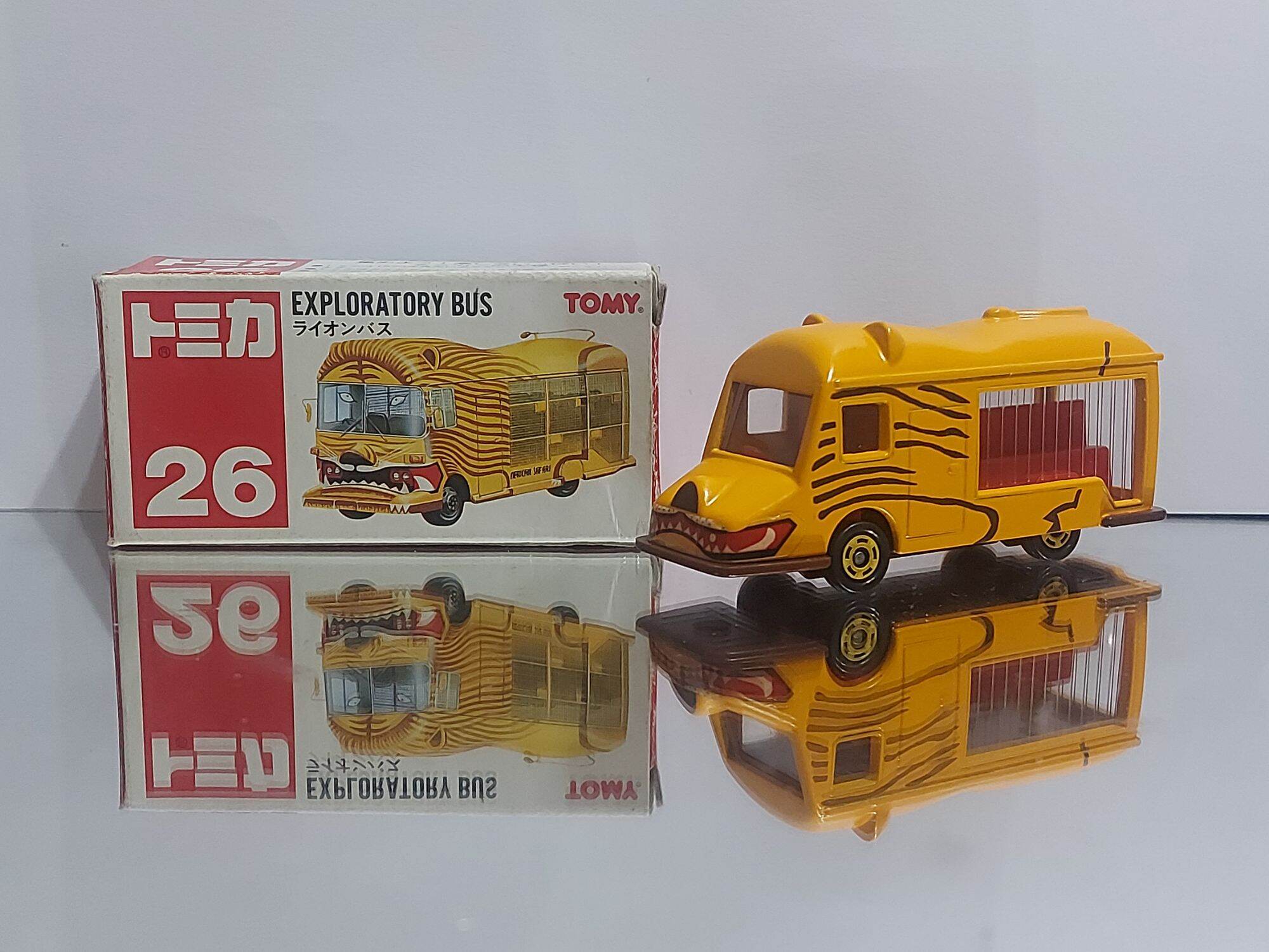 Brandnew Tomica Exploratory Lion Bus No. 26 Red Tomy Label