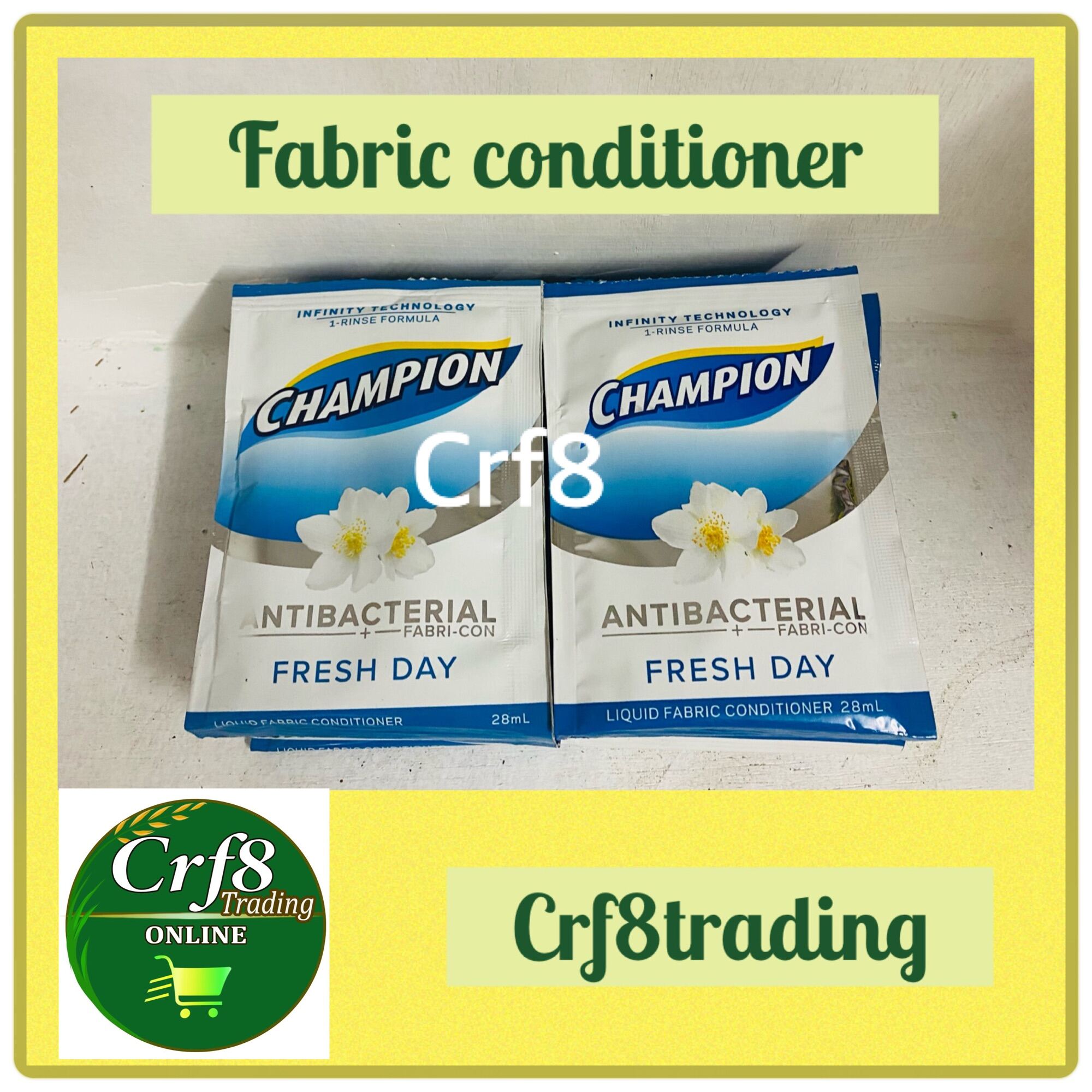 24sachet champion fabric conditioner 28ml fresh day Lazada PH