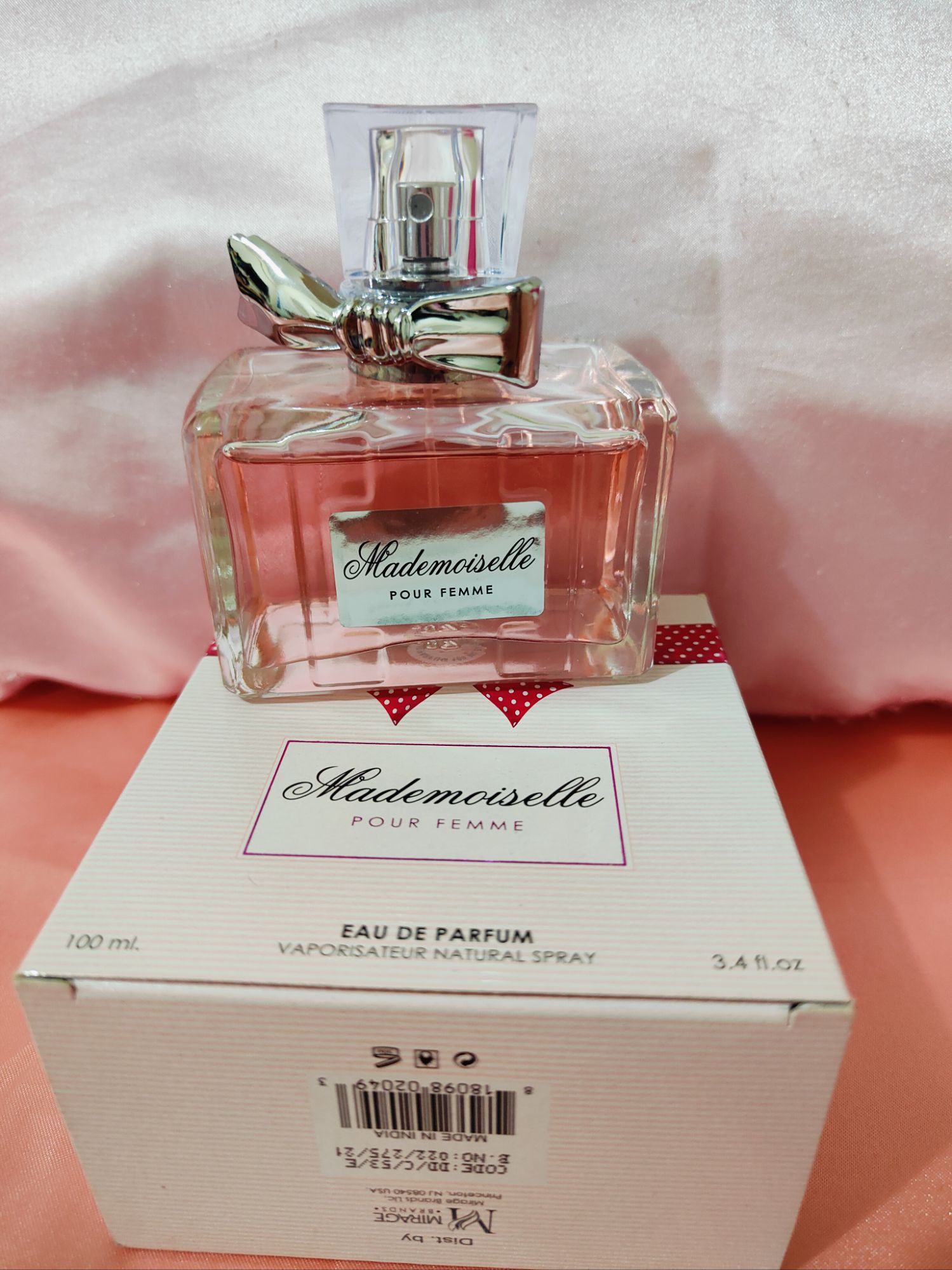 CRZ MADEMOISELLE Pour Femme Women's Perfume 3.4 Oz EDP Spray
