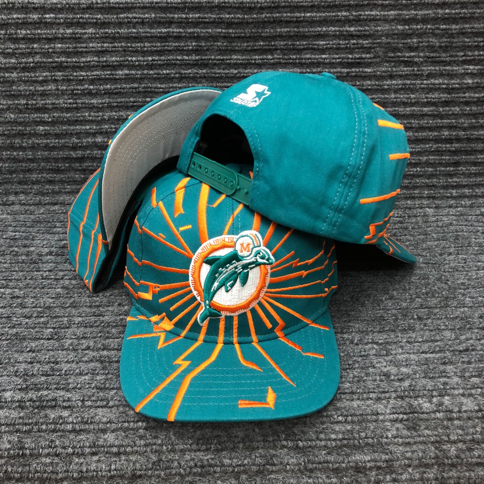 Miami Dolphins Collision Vintage Cap Emdroidery Snapback Adjustable Premium Quality Lazada PH