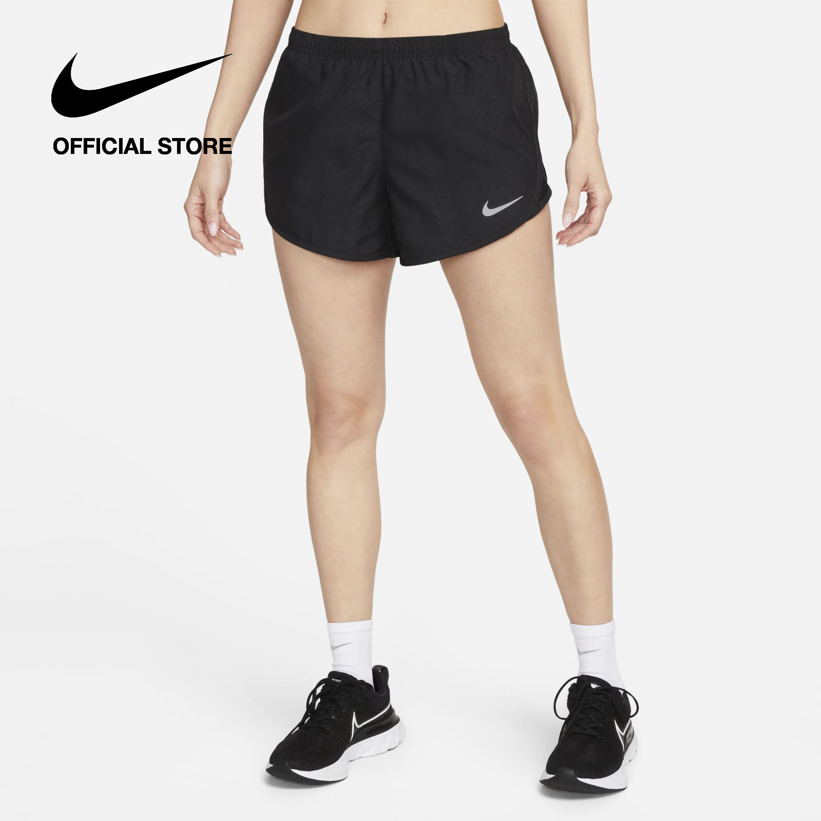 [VOUCHER ĐẾN 35% + MUA 2 GIẢM 5%] Quần Ngắn Nike Women's Tempo Brief-Lined Running Shorts - Black
