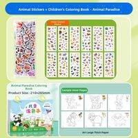Yoursoulbird | 3D Educational Animal Stickers for Kids