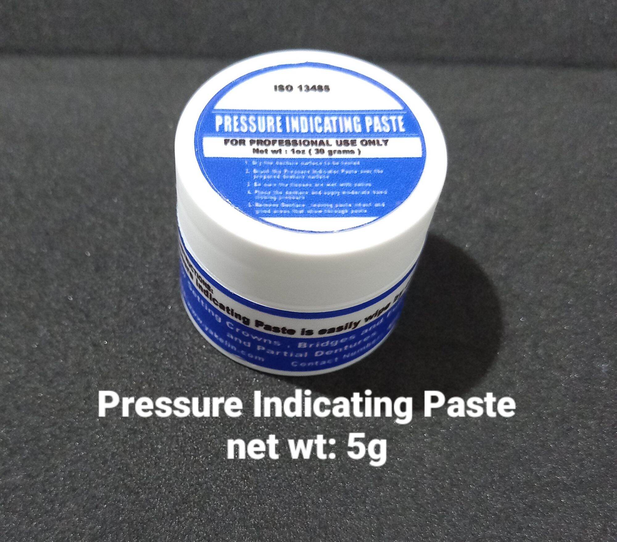 PRESSURE INDICATING PASTE 5g (white silicon Paste) Lazada PH