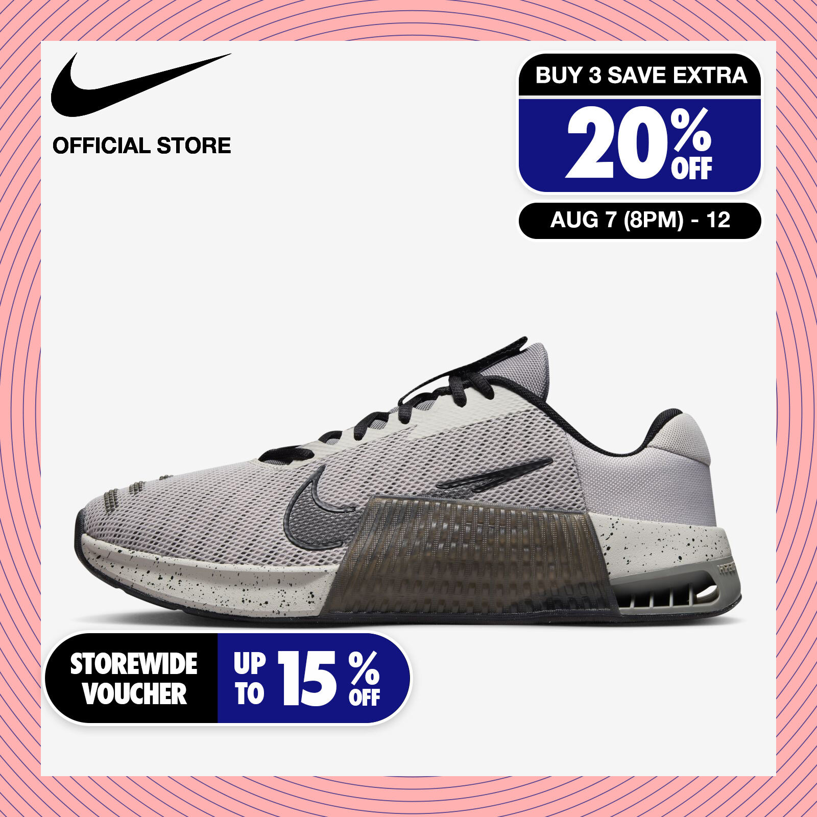 Discount on Nike  shoes - SKU: Nike Men's Metcon9 Training Shoes - Black