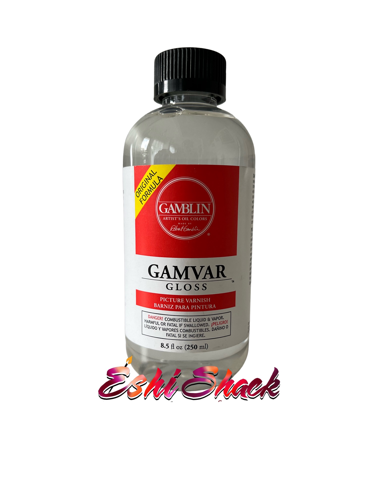 Gamblin Gamvar Gloss Varnish - 8.5 oz bottle