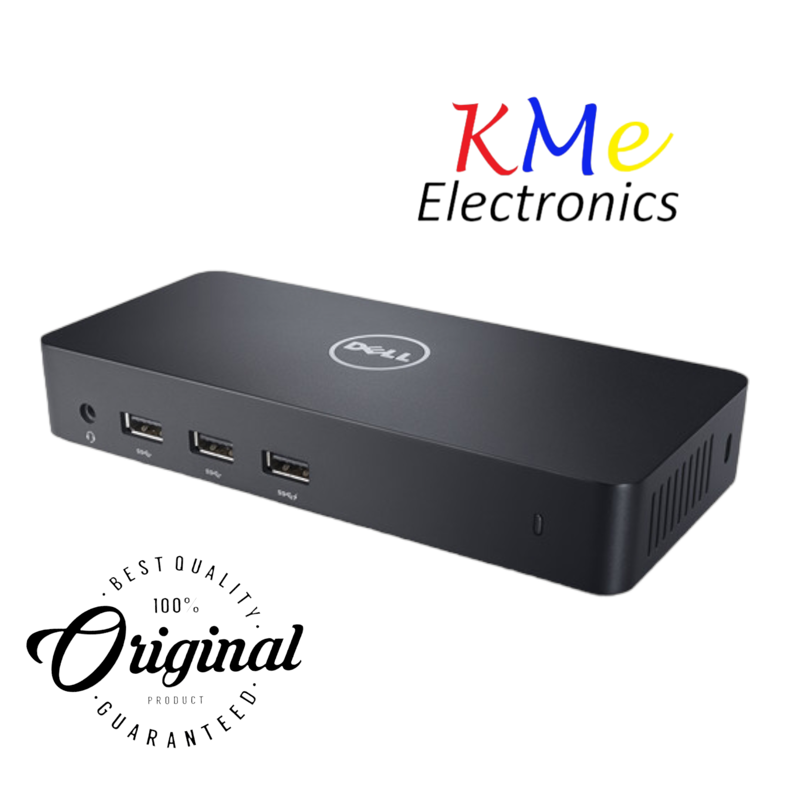 [TOP SELLER] Original Dell D3100 Docking Station - Dell D3100 USB Hubs Docking Station, Dell Docks With AC Adapter, Dual Monitor, Laptop Docking Station, Docking Station Dell (Refurbished). 
