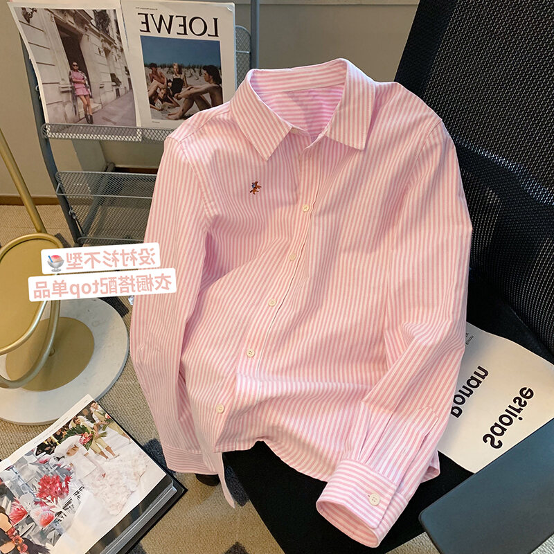 Pink polo clearance shirt outfit women's