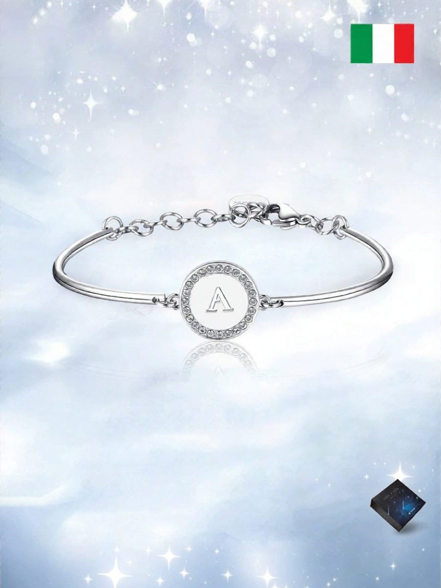 Luxurious Letter Embedded Bracelet Presyo  2,482 Piso*Libreng Shipping