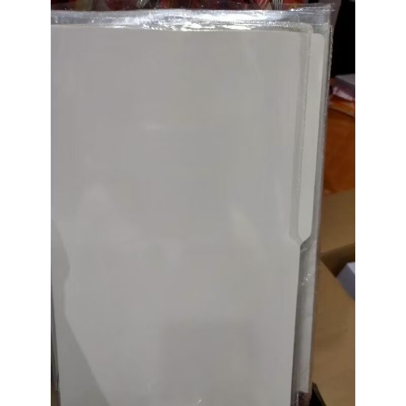 White Folder with Plastic Jacket by 5 pieces or Plastic Jacket only by 5pcs