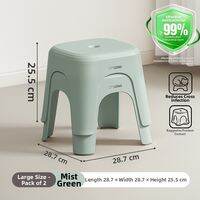Citylong | Durable Slip-Resistant Plastic Stool