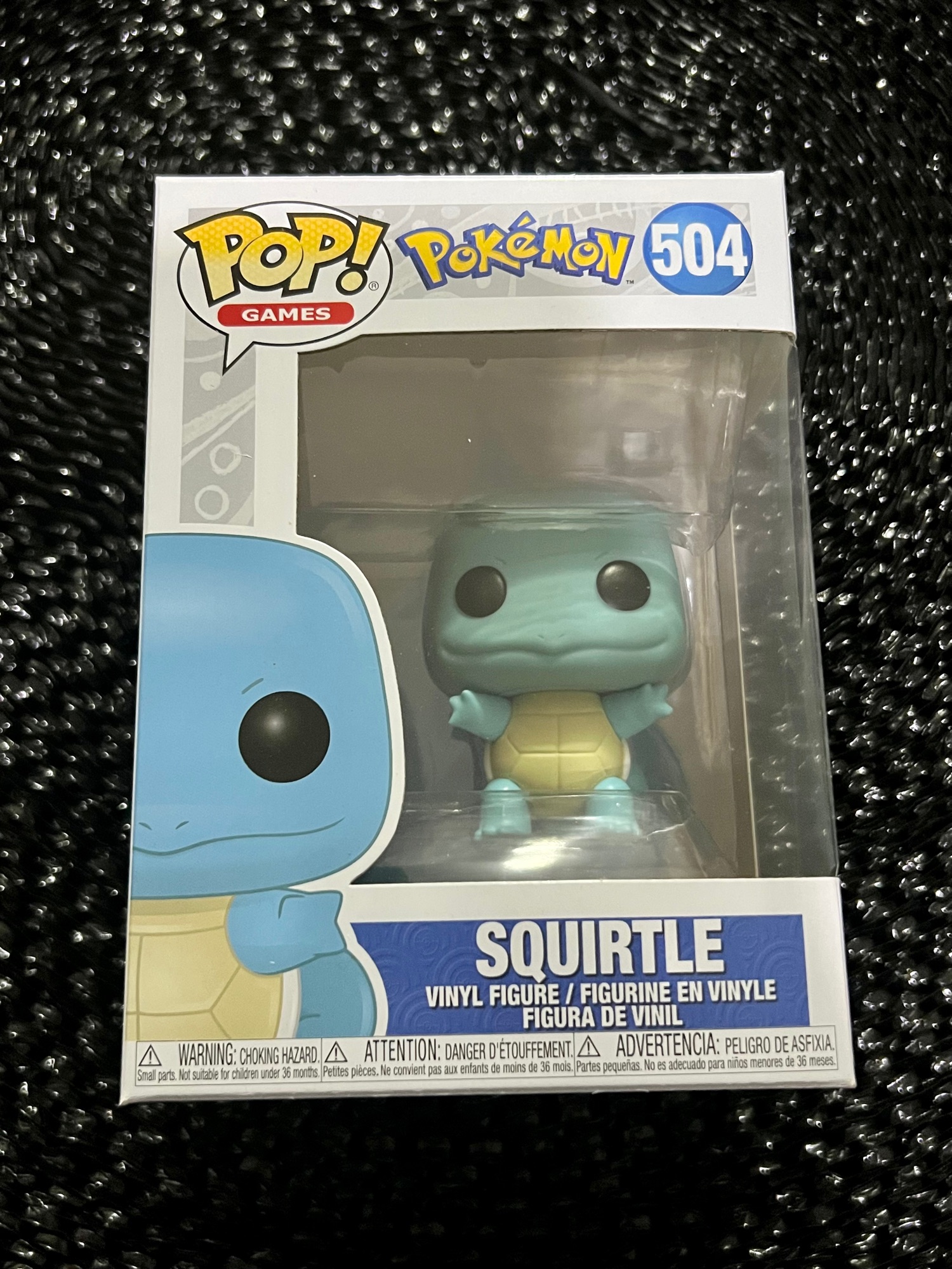 Funko POP! - Pokémon: Squirtle (Metallic) #504