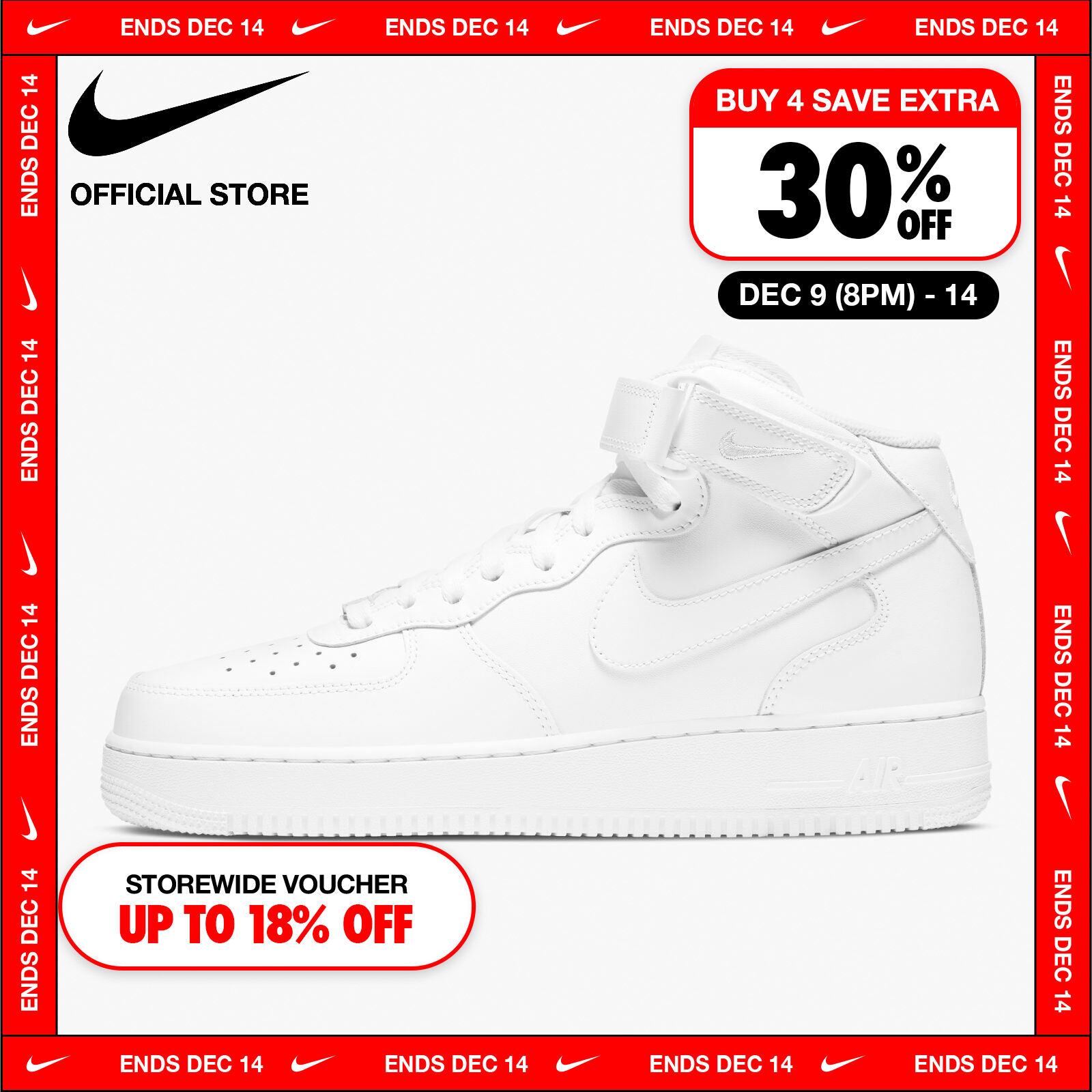 Discount on Nike  shoes - SKU: Nike Air Force 1 Mid '07