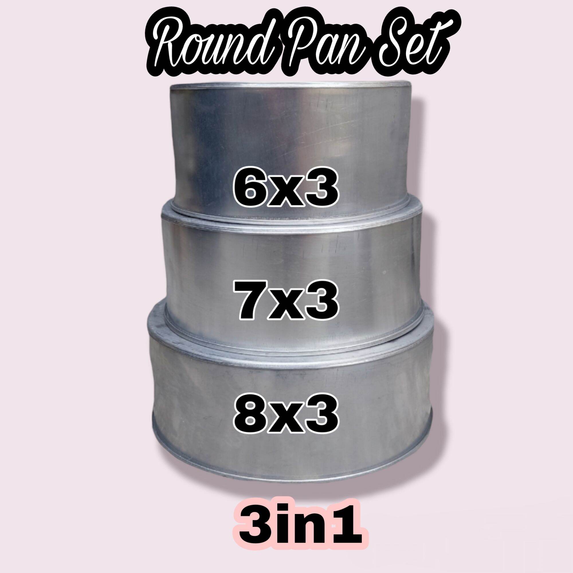 round pan set / baking pan set | Lazada PH