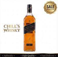 Johnnie Walker Black Label Blended Scotch Whisky 1Litre (No Box.)