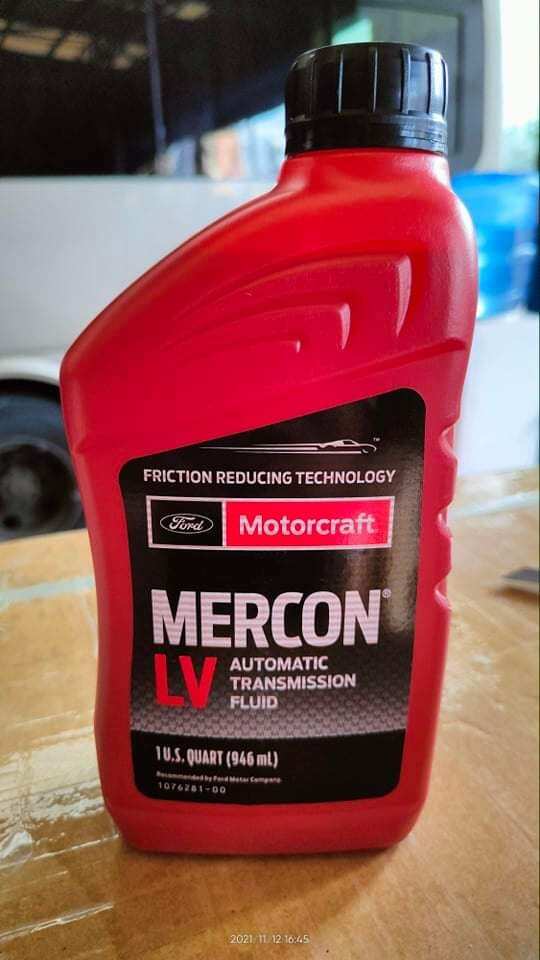 FORD MOTORCRAFT (ATF) MERCON LV AUTOMATIC TRANSMISSION FLUID 1U.S
