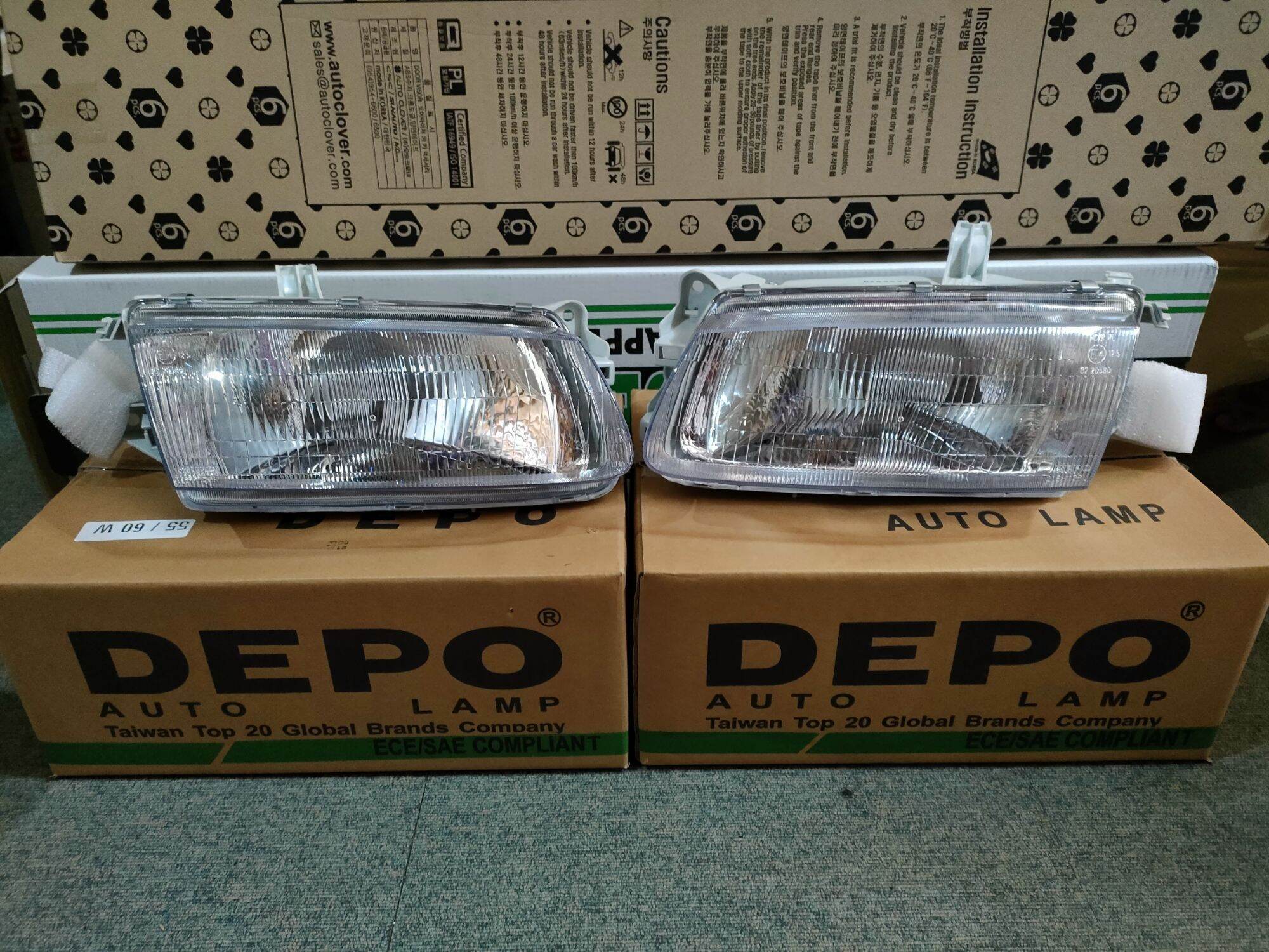 Headlight Mazda 323 Familia Gen 2 SET left and right Lazada PH