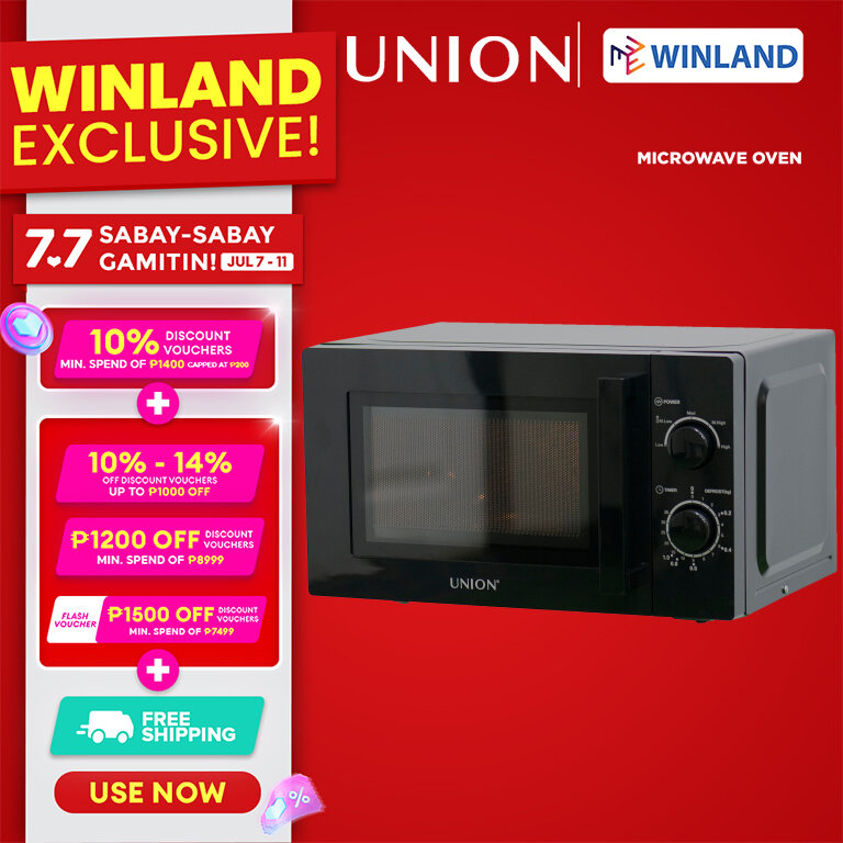 Winland 20L Manual Control Microwave Oven with Defrost Function