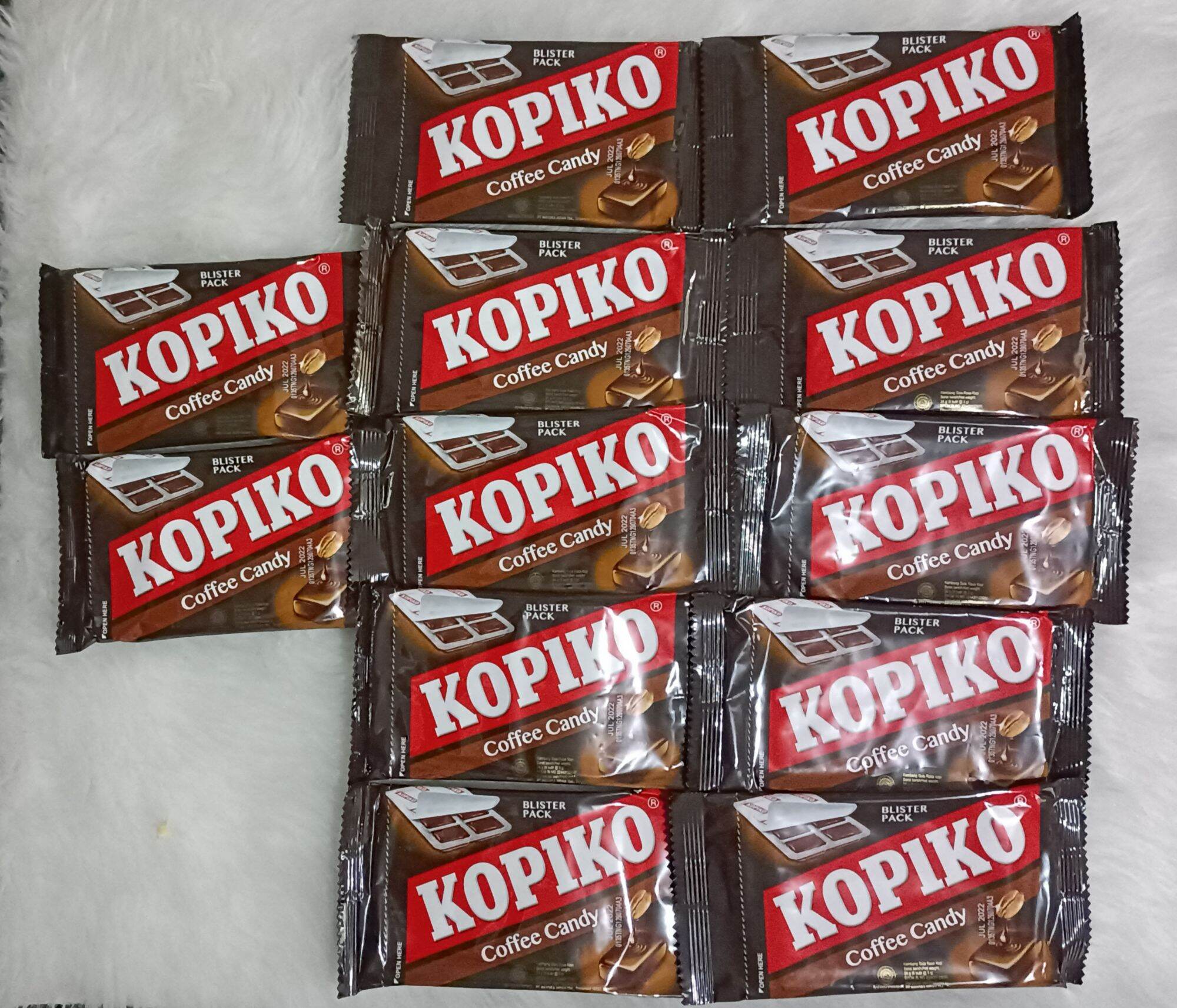 KOPIKO COFFEE CANDY BLISTER PACK VINCENZO CASSANO MINE Hometown