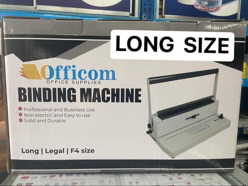 OFFICOM WIRE BINDING MACHINE LONG SIZE 24 HOLES | Lazada PH