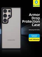 BLUEO | Anti-Fingerprint Shockproof Phone Case for Samsung S25Ultra S25edge S24+ S23