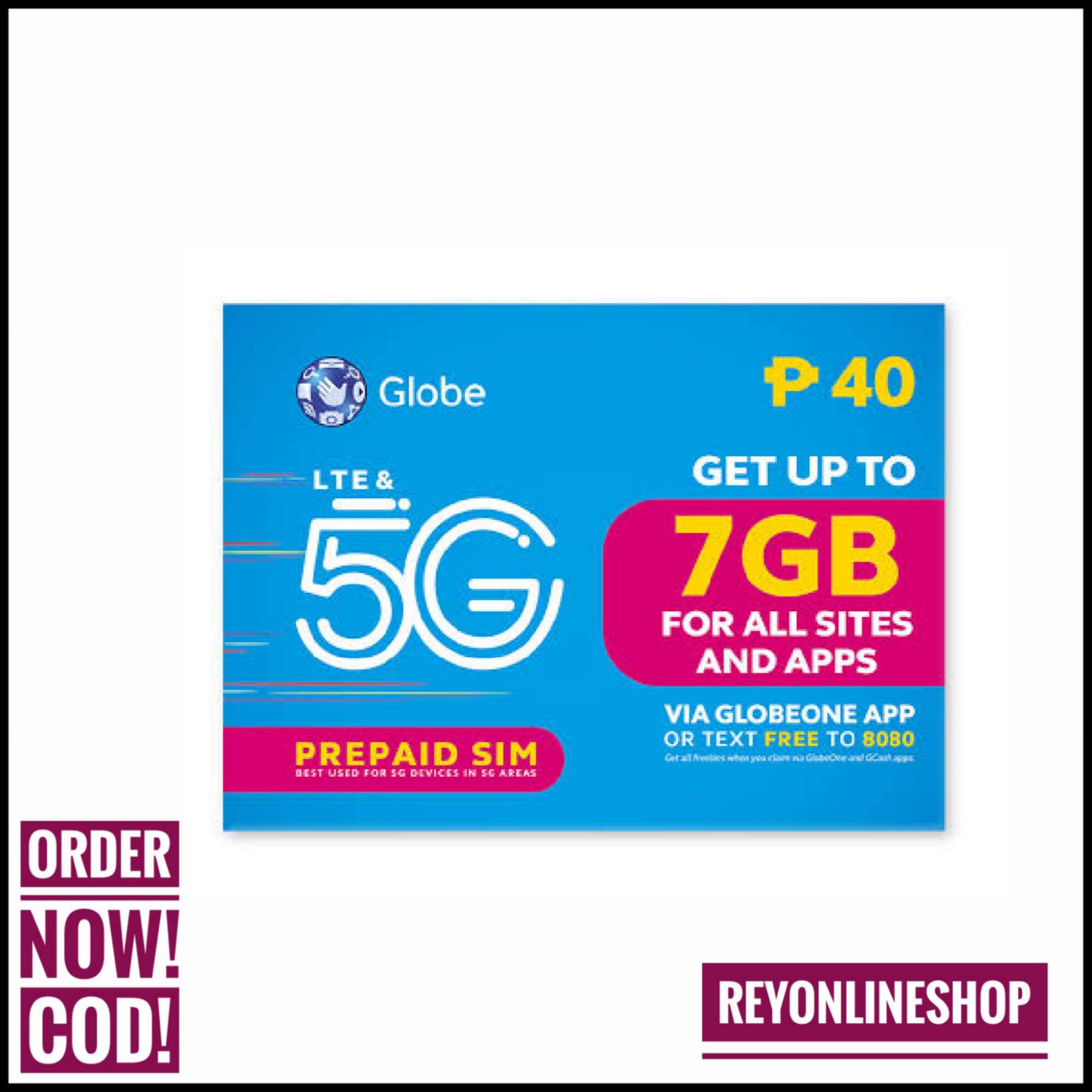 new globe sim free data