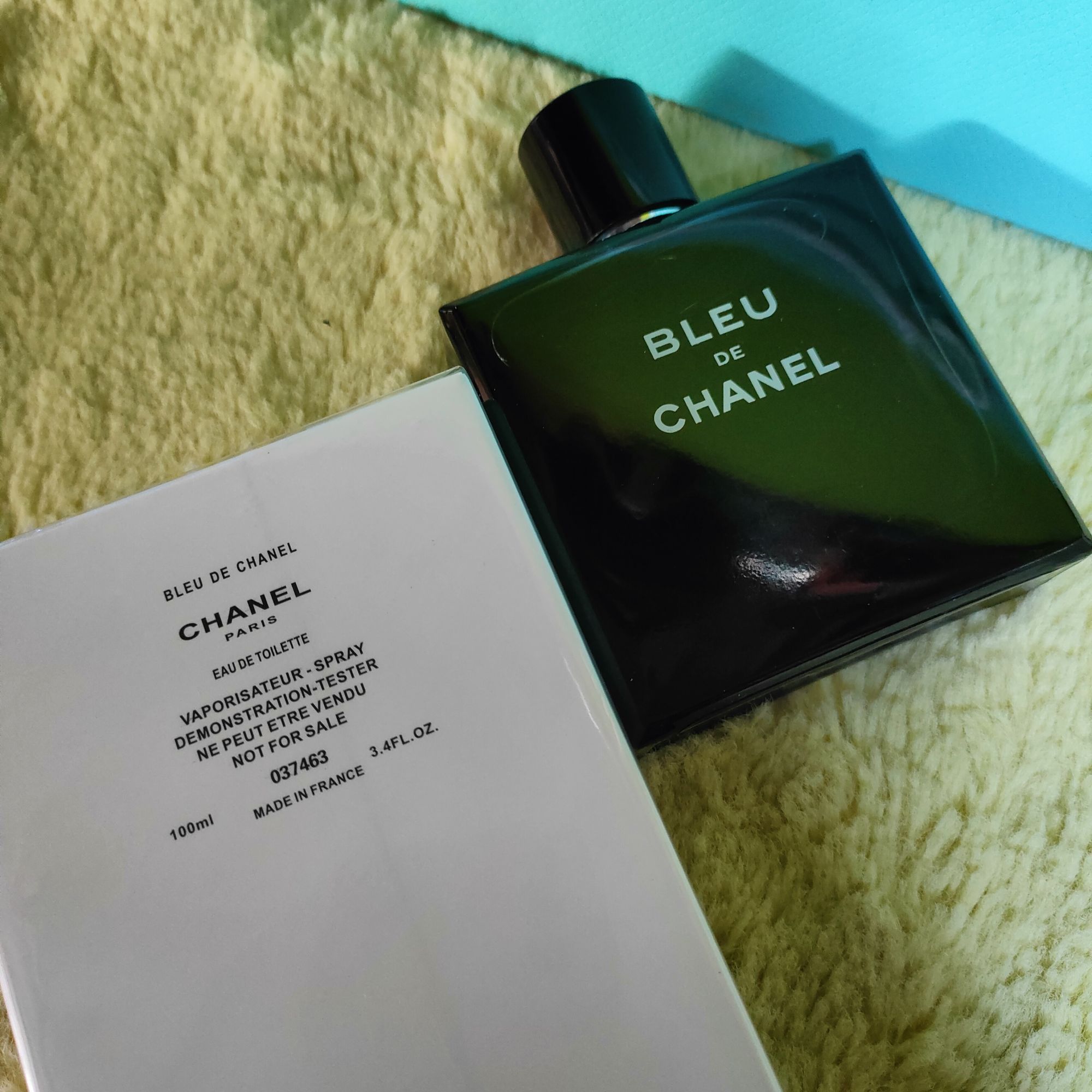 Bleu de Chanel in 100ml Demo Box Woody Aromatic Fragrance for Men