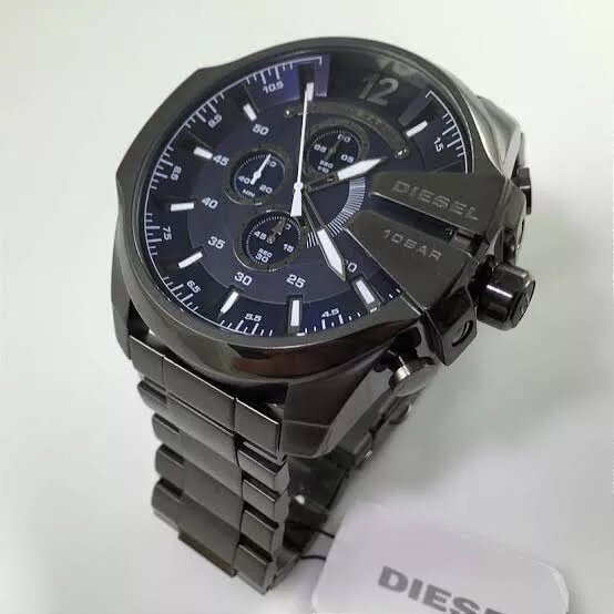 Diesel DZ4329 Oversize Mega Chief Blue Chronograph Watch