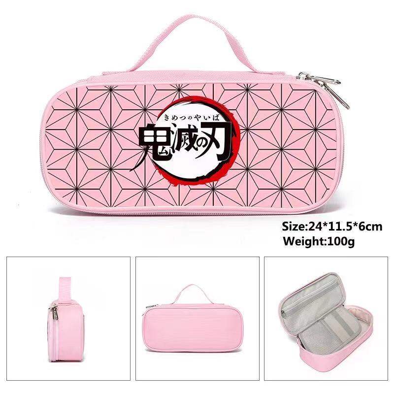 Kimetsu No Yaiba Demon Slayer Pencil Case Nezuko Stationery Box Primary and Secondary School Students Cartoon Animation Pencil Box