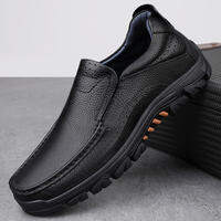 NUDANLAI | Wide Toe Soft Sole Genuine Leather Male Slip-on Shoes
