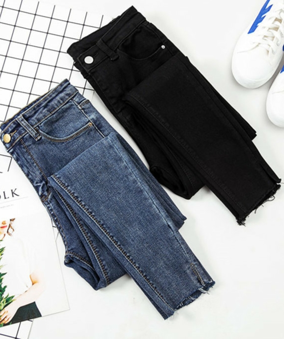 Pantalon Maong Skinny Jeans Female High Waist | Lazada PH