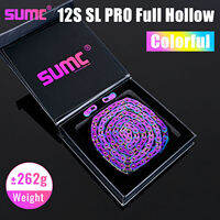 SUMC 12 Speed Bike Chain SL Full/EL Half Hollow 126L MTB Road Chain for Shimano SRAM Campagnolo Rainbow Gold Oil Slick Ultraligh