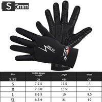 HISEA | Non-slip Scratch-resistant Thermal UV Protection Diving Gloves 5mm