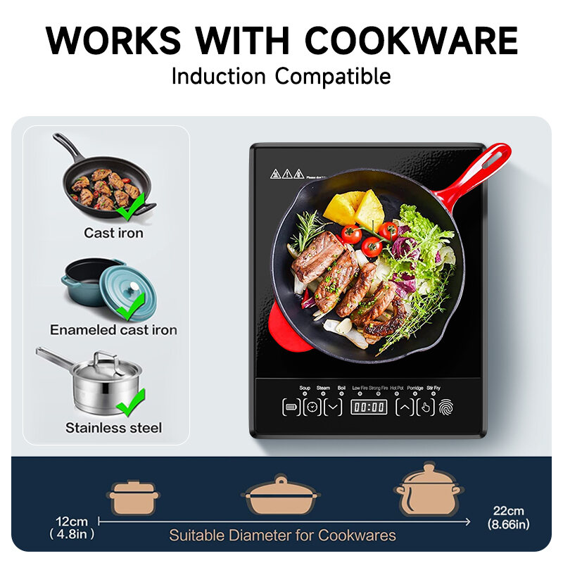 OOKAS induction cooker high power induction inverter cooker electric ...