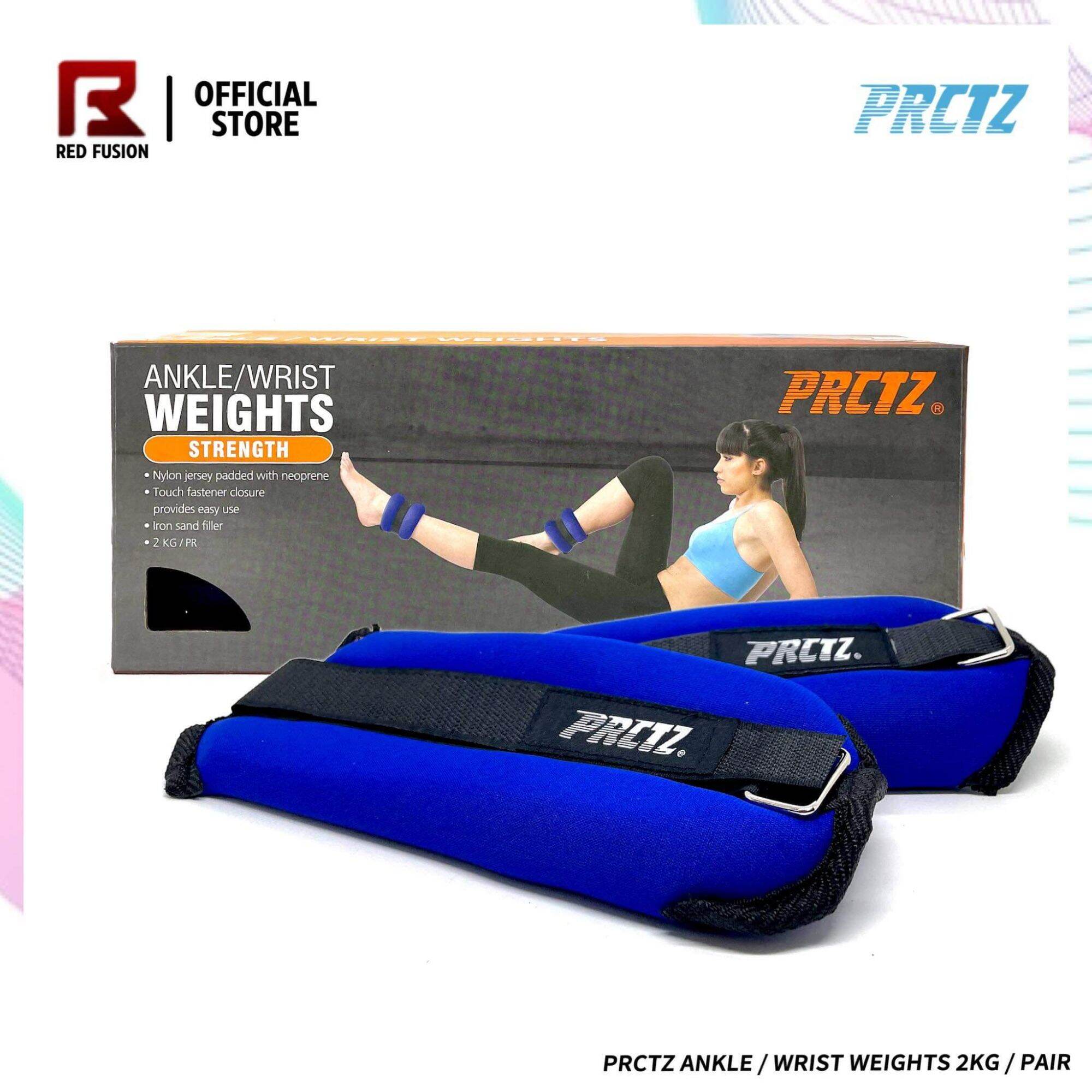 Prctz AnkleWrist Weights 2kg / Pair Lazada PH
