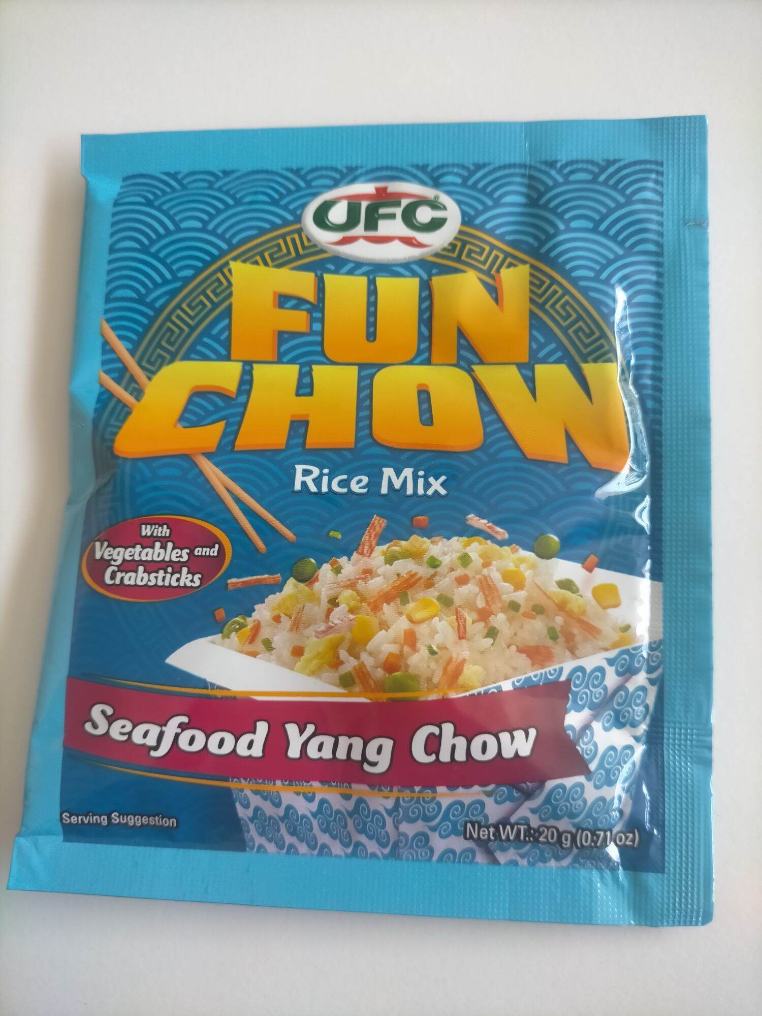UFC 1 pc Fun Chow Rice Mix Seafood Yang Chow