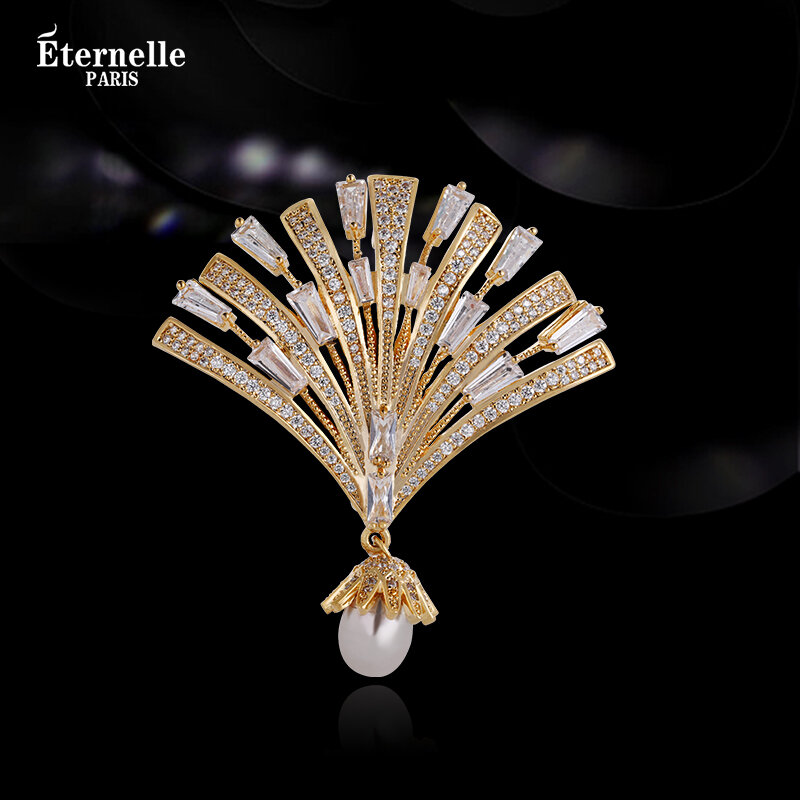 Eternelle(法国永恒) | Eternelle Original Design French Brooch Pin 2025 New Autumn Winter High-end Chest Flower Collar Pin Fashion Accessory Presyo 2,930 Piso*Libreng Shipping