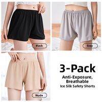 LangSha | Anti-Peep High-Waisted No-Trace Loose Anti-Roll Edge Shorts