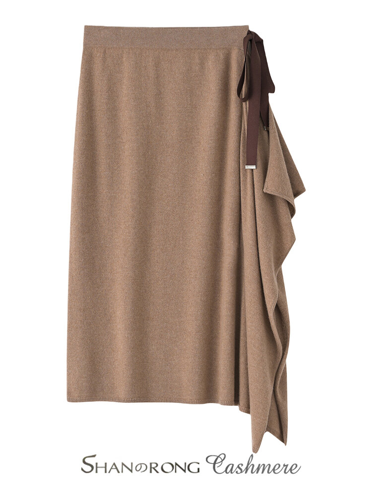 Pure Cashmere Binding Skirt Presyo 10,915 Piso*Libreng Shipping