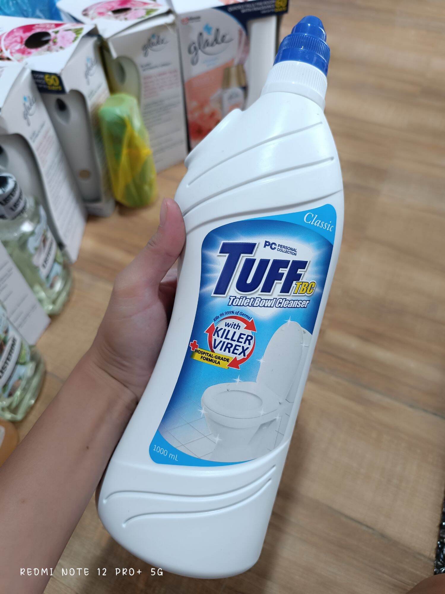 Tuff Toilet Bowl Cleanser 1000ml - Household Cleaning Supplies