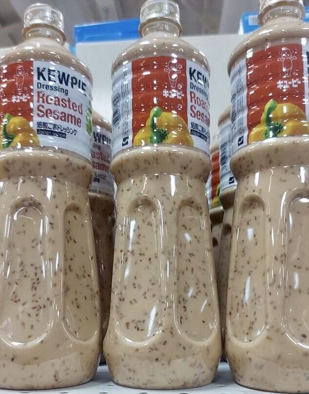 Kewpie Riasted Sesame Dressing 1L Zero Carb Keto Lazada PH