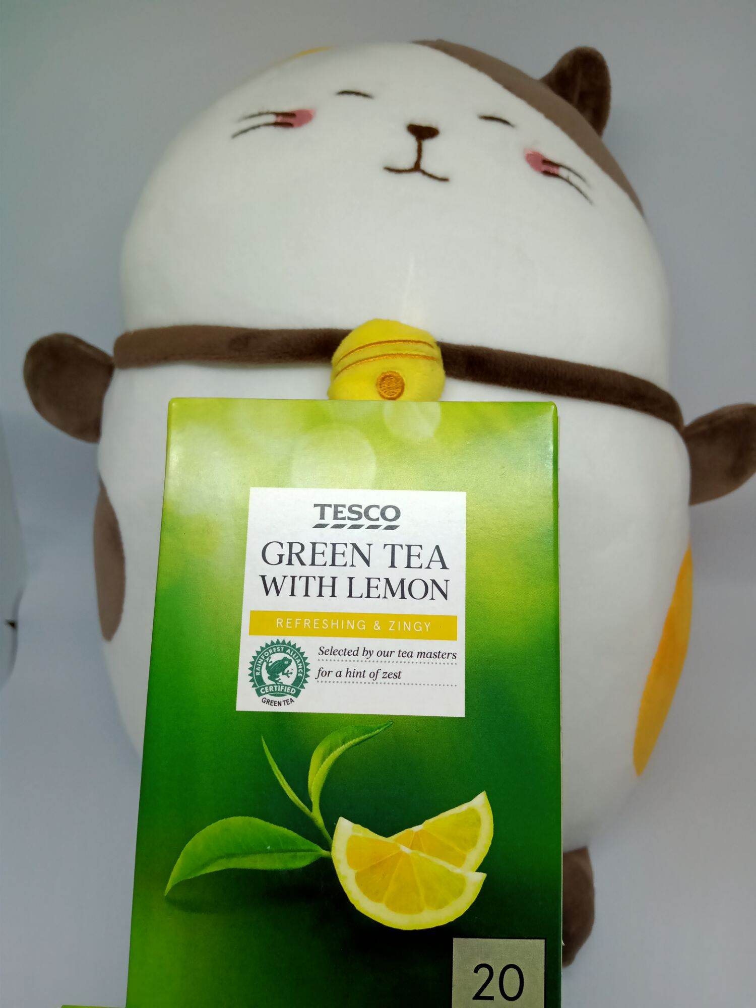 Tesco Green Tea with Lemon 20 bags Lazada PH