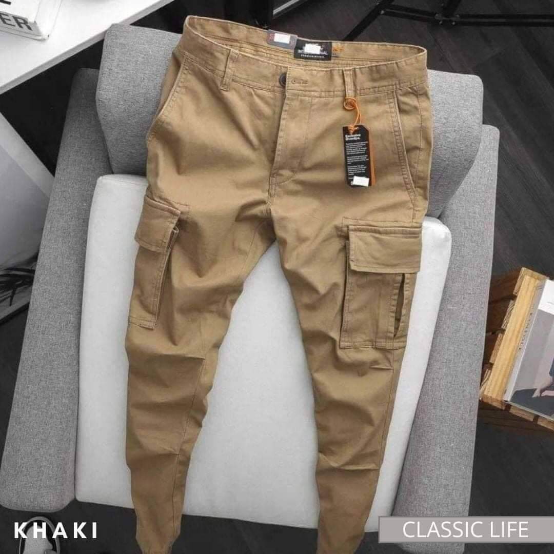 5 colours cargo Pants for mens Lazada PH