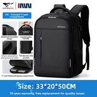 SEPTWOLVES | Multi-purpose Mens Backpack Large Capacity