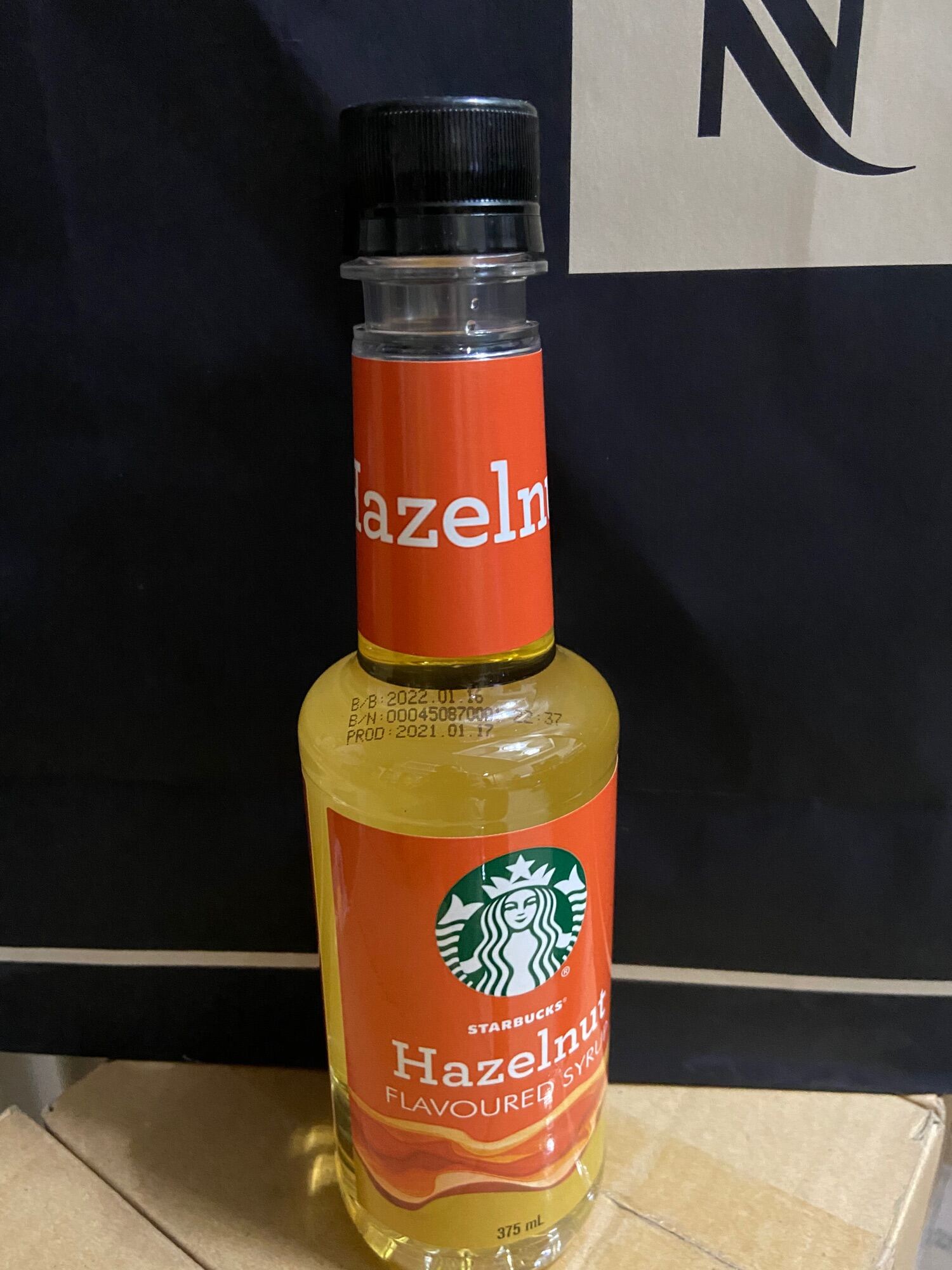 Starbucks Flavored Syrup [Hazelnut] Lazada PH