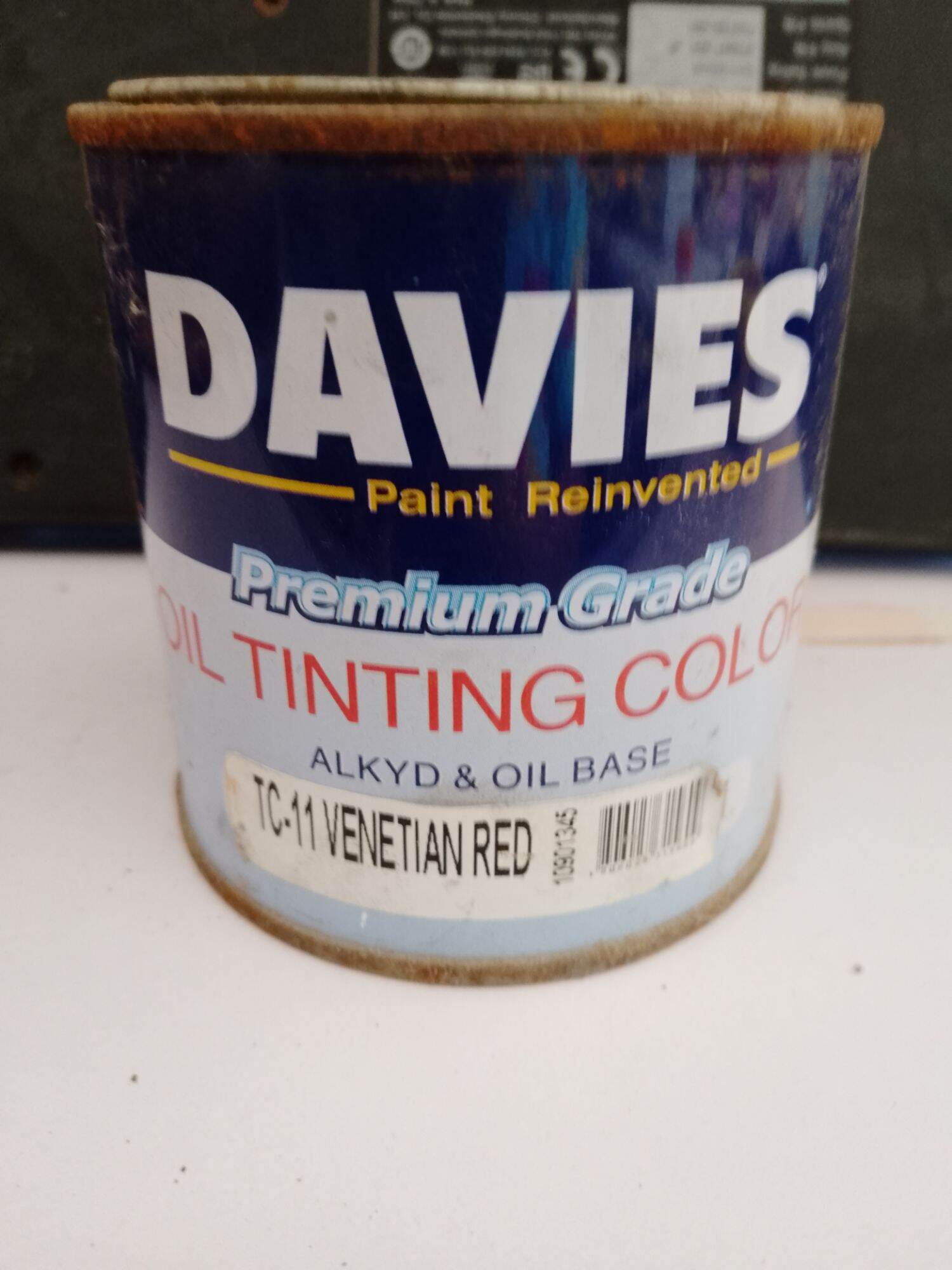 Davies Oil Tinting Color TC11 red 1/4 liter Lazada PH