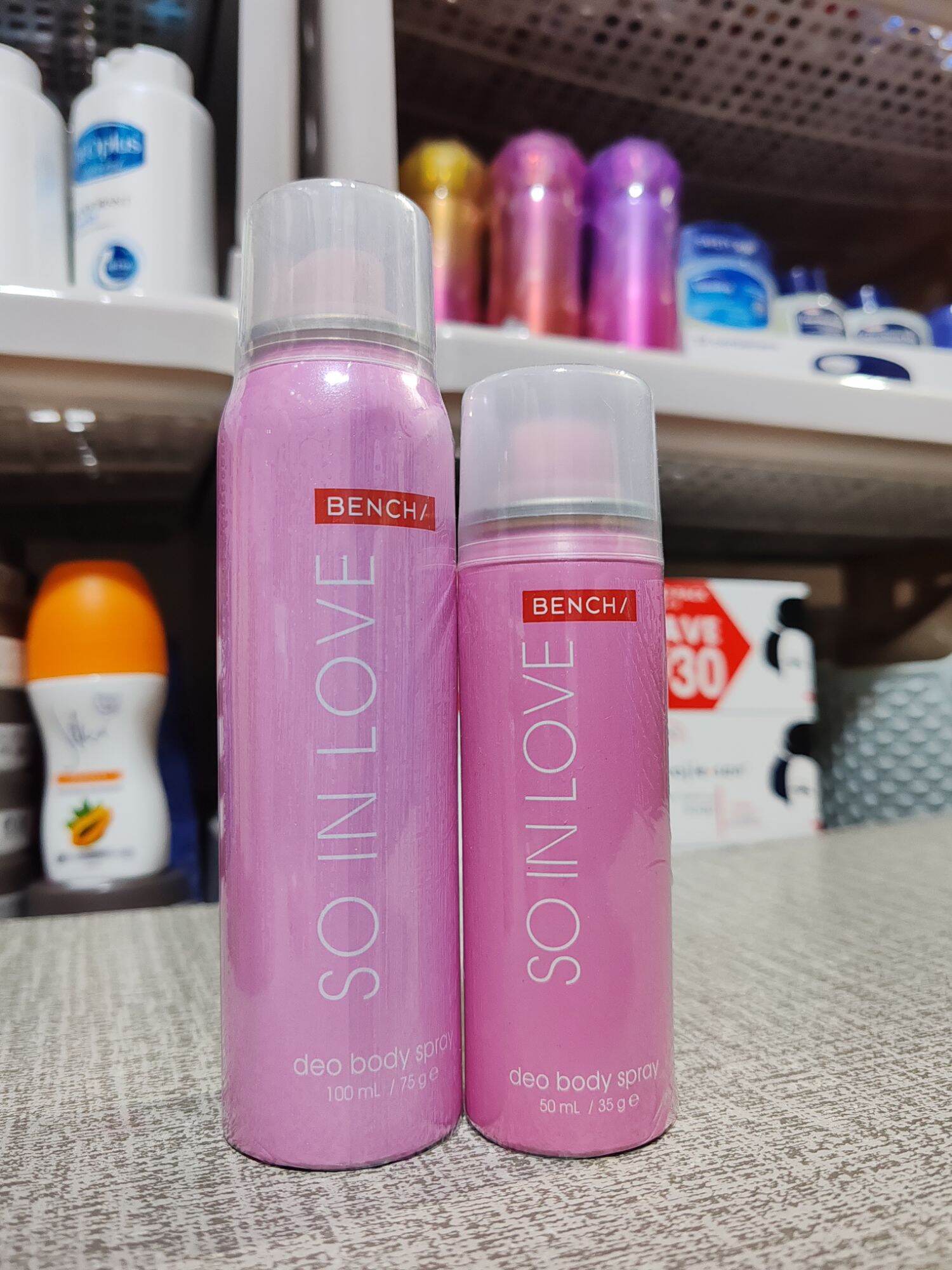 BENCH Body Spray SO IN LOVE (100ml/50ml) - Lazada | Lazada PH