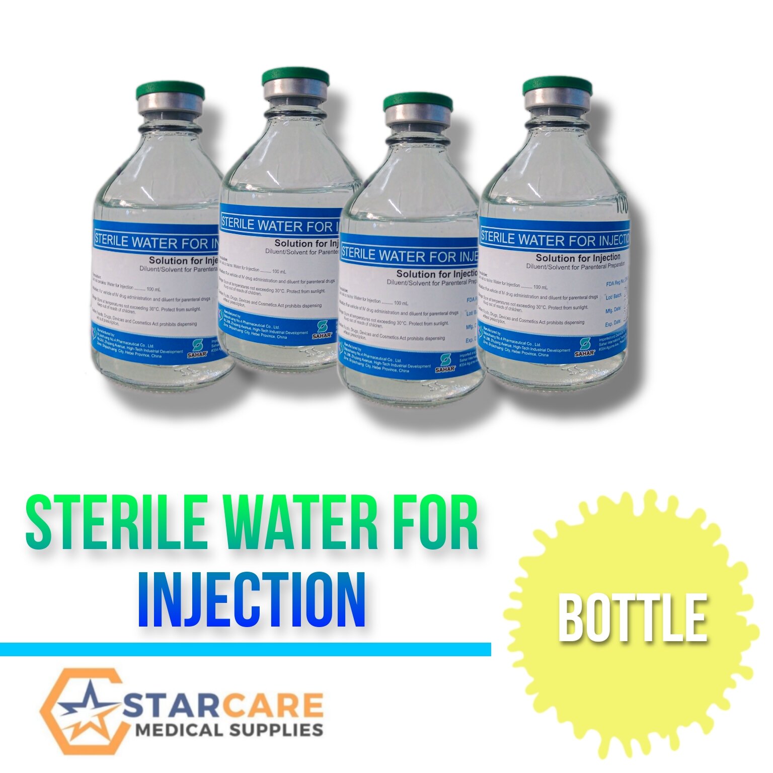 STERILE WATER FOR INJECTION 100mL Lazada PH