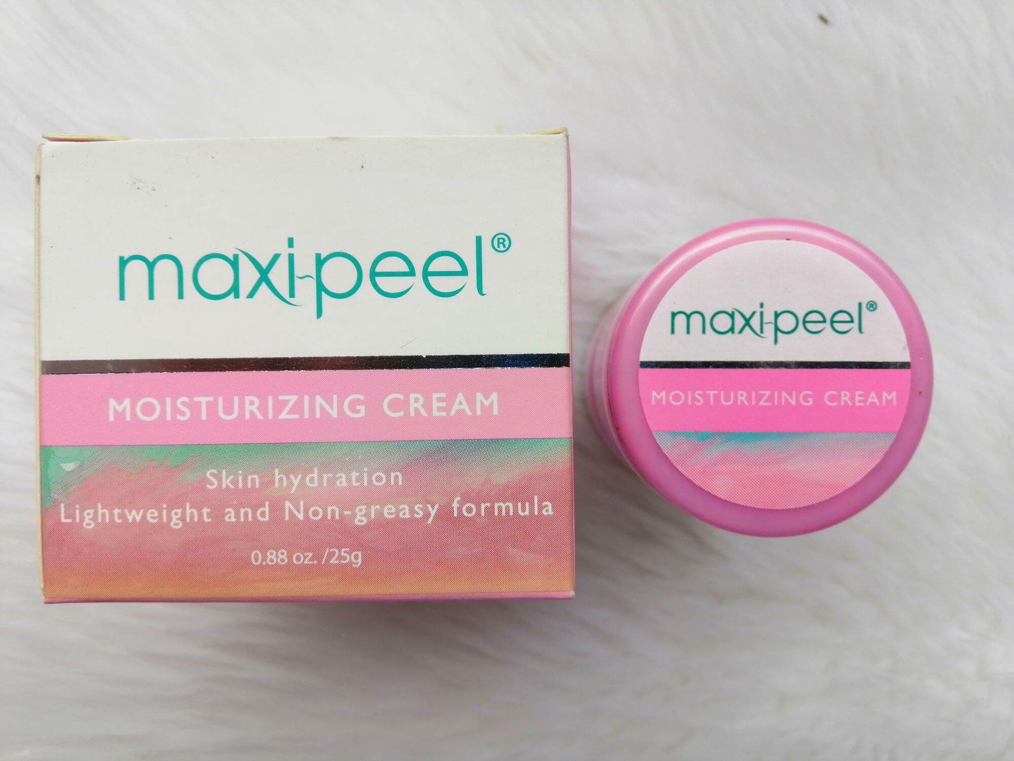 50OFF MaxiPeel Moisturizing Cream, Skin Hydration( 25g) Lazada PH